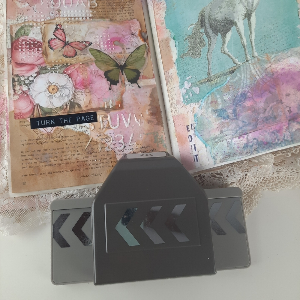 Retired Stampin Up Punch Paper Scrapbooking Card Making
